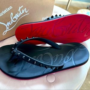 Louboutin Flip Flops